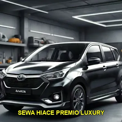 Dimana Bisa Sewa Hiace Premio Luxury di Solo